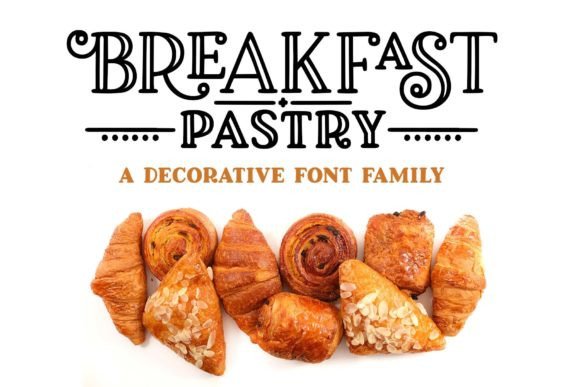 Breakfast Pastry: A Versatile Serif Font with a Playful Twist