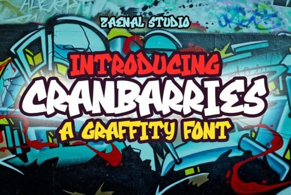 Cranbarries: The Urban Twist on Font Design for Creative Brands