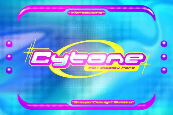 Cytone: A Futuristic Font for Modern Creativity