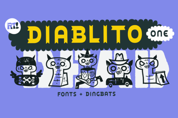 Diablito One: A Bold and Stylish Display Font for Creative Projects