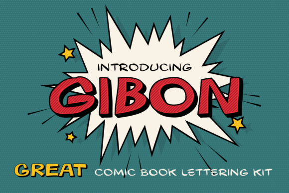 Gibon Family: A Versatile Toolkit for Comic-Inspired Typography