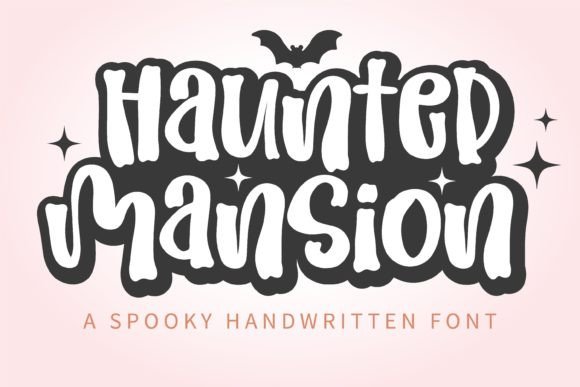 Haunted Mansion: A Spooky and Dramatic Halloween Font for Creative Projects