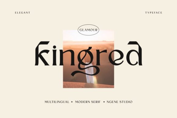 Kingred: A Timeless Handmade Vintage Typeface