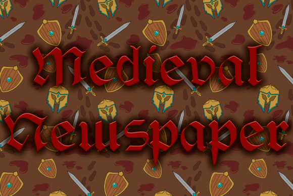 Medieval Newspaper: A Timeless Font for Historical Projects and Creative Workflows