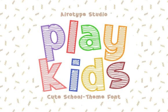 Play Kids Font: A Vibrant Choice for Children’s and School-Themed Designs
