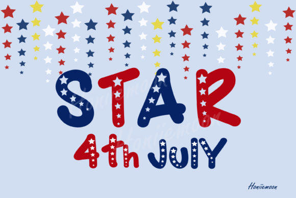 Star 4th July Font: A Playful Way to Boost Your Design