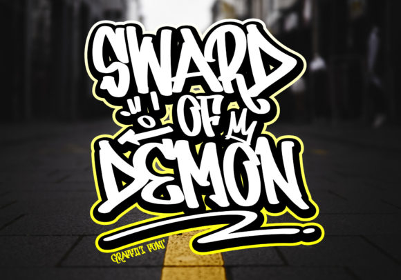 Sward of Demon: The Ultimate Graffiti-Styled Display Font for Modern Designers