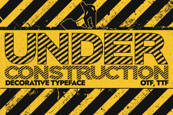Under Construction: The Playful Font That Can Transform Your Design