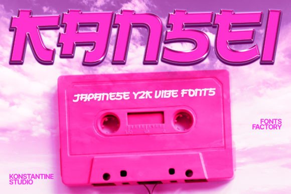 Understanding Kansei Font: The Y2K-Inspired Design Trend Taking Over Modern Creativity